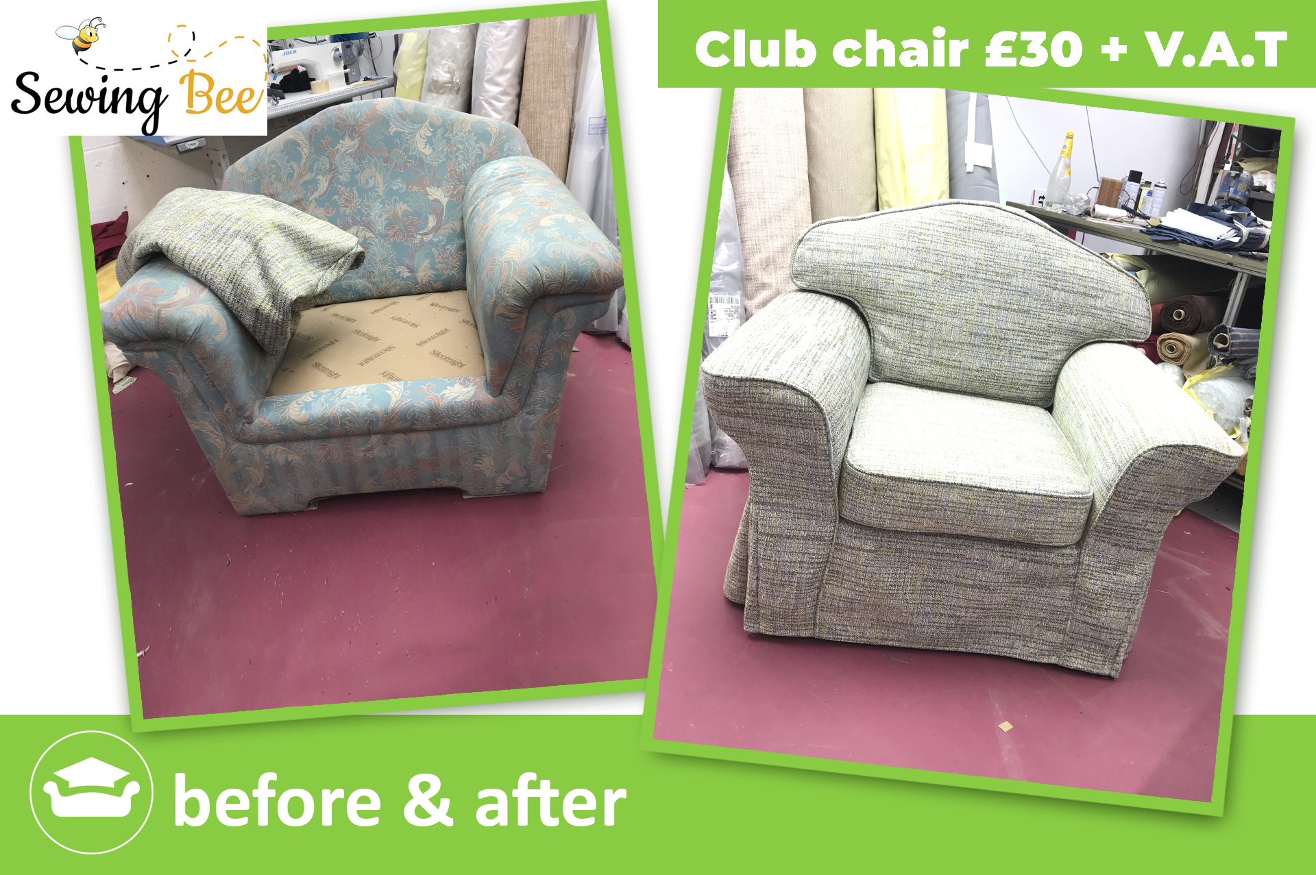 (1) Learn to Make a Simplified Loose Cover For a Club Chair | Learn