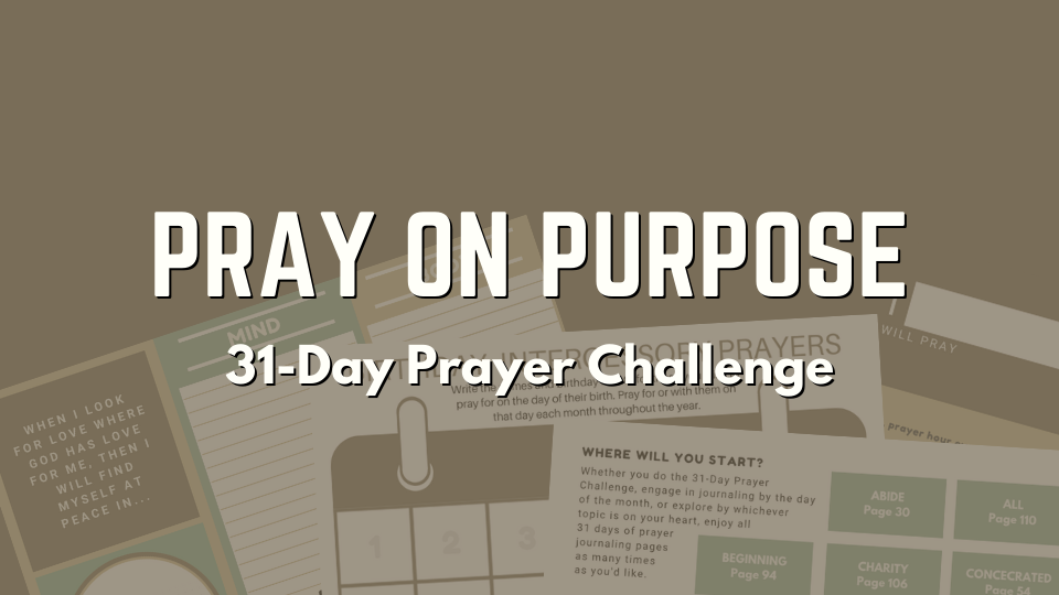The 31Day Prayer Challenge (Inglewood First UMC) Minister's Helper