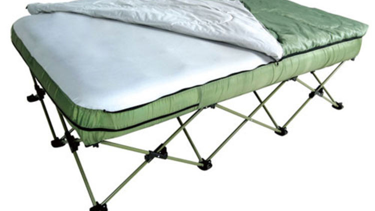 Camp bed/blow up matress