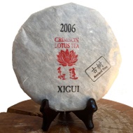 2006 Xigui Gushu Raw from Crimson Lotus Tea