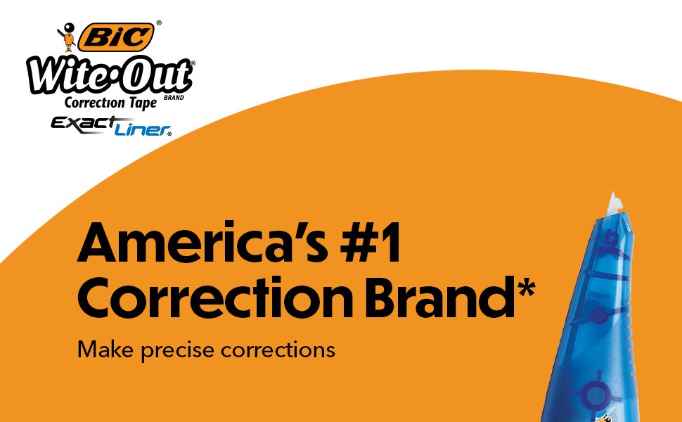 America's #1 correction brand - Exact Liner