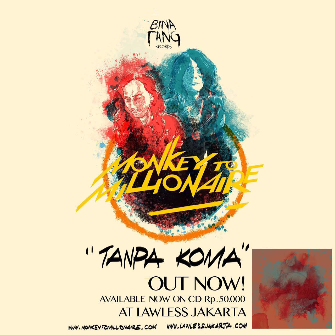 Explore the darker side of Monkey to Millionaire through their latest album 'Tanpa Koma'