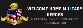 Welcome Home Military Heroes logo