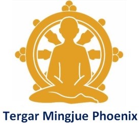 Tergar Mingjue Phoenix 德噶明觉凤凰城中心 logo