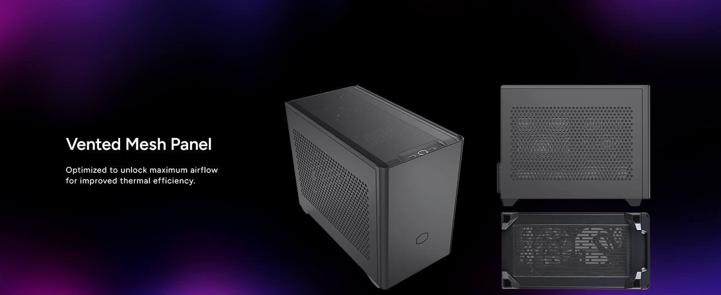 Cooler Master NR200 SFF Small Form Factor Mini-ITX Case with