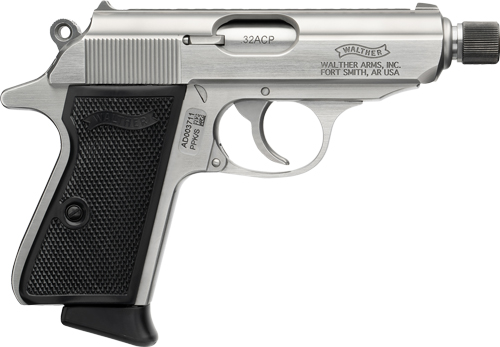 ＰＰＫ/S WALTHER PPK/S SD 32ACP FS 7RD STAINLESS BLACK GRIPS | Rush