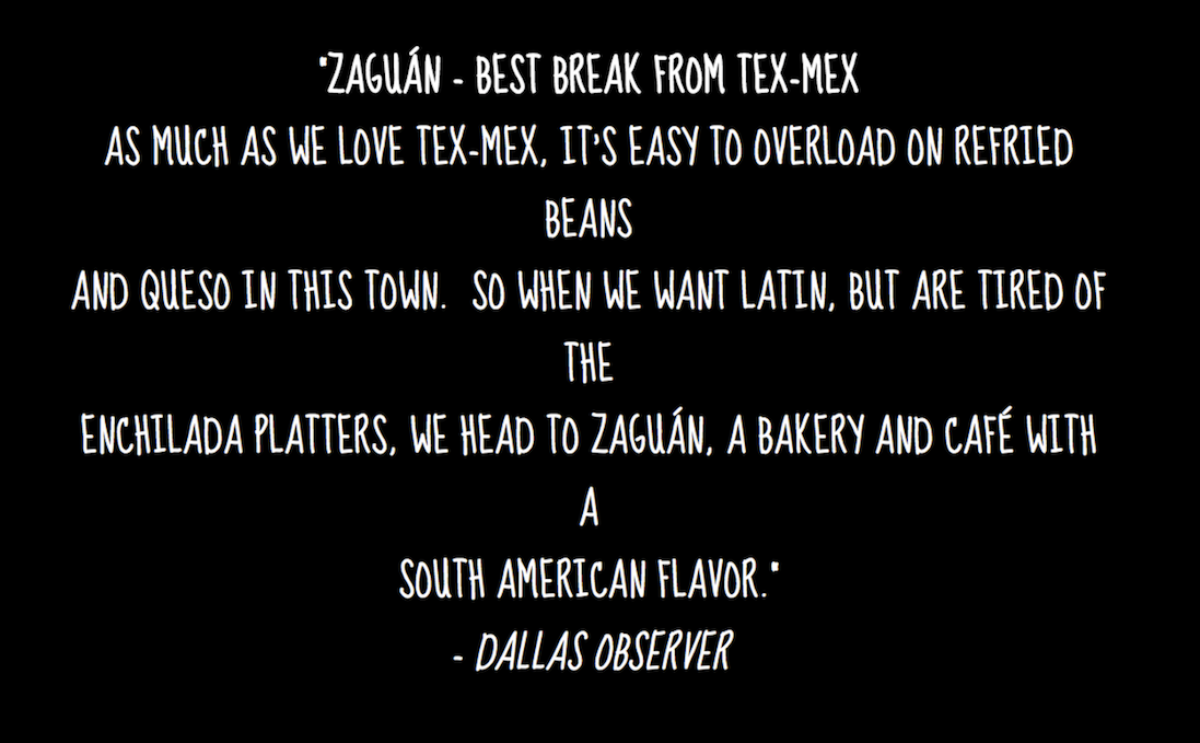 Zaguan Latin Cafe Bakery