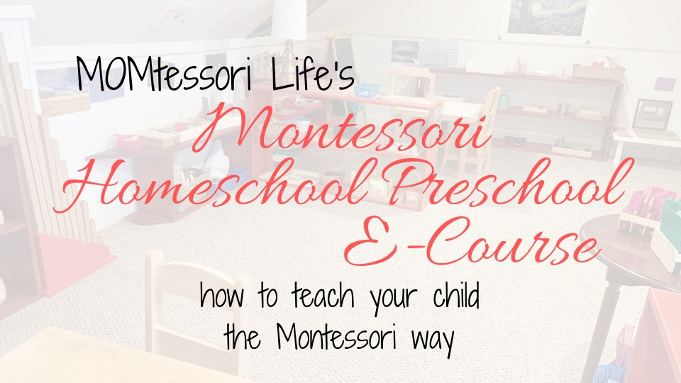 Product image for Montessori Homeschool Preschool E-Course