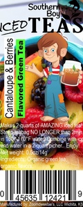 SBT: Cantaloupe & Berries Green from Southern Boy Iced Teas