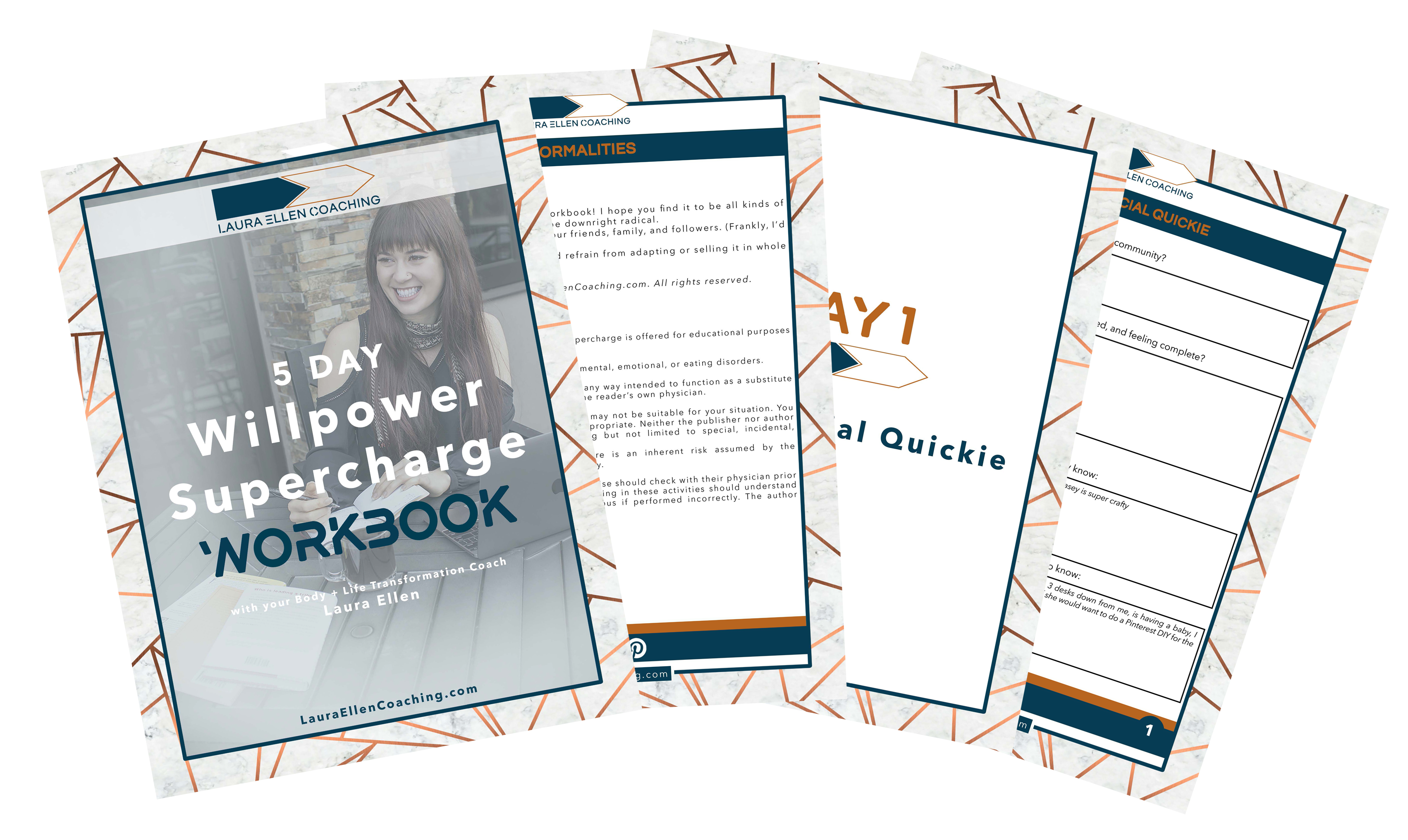 Diet Willpower Supercharge Course Workbook