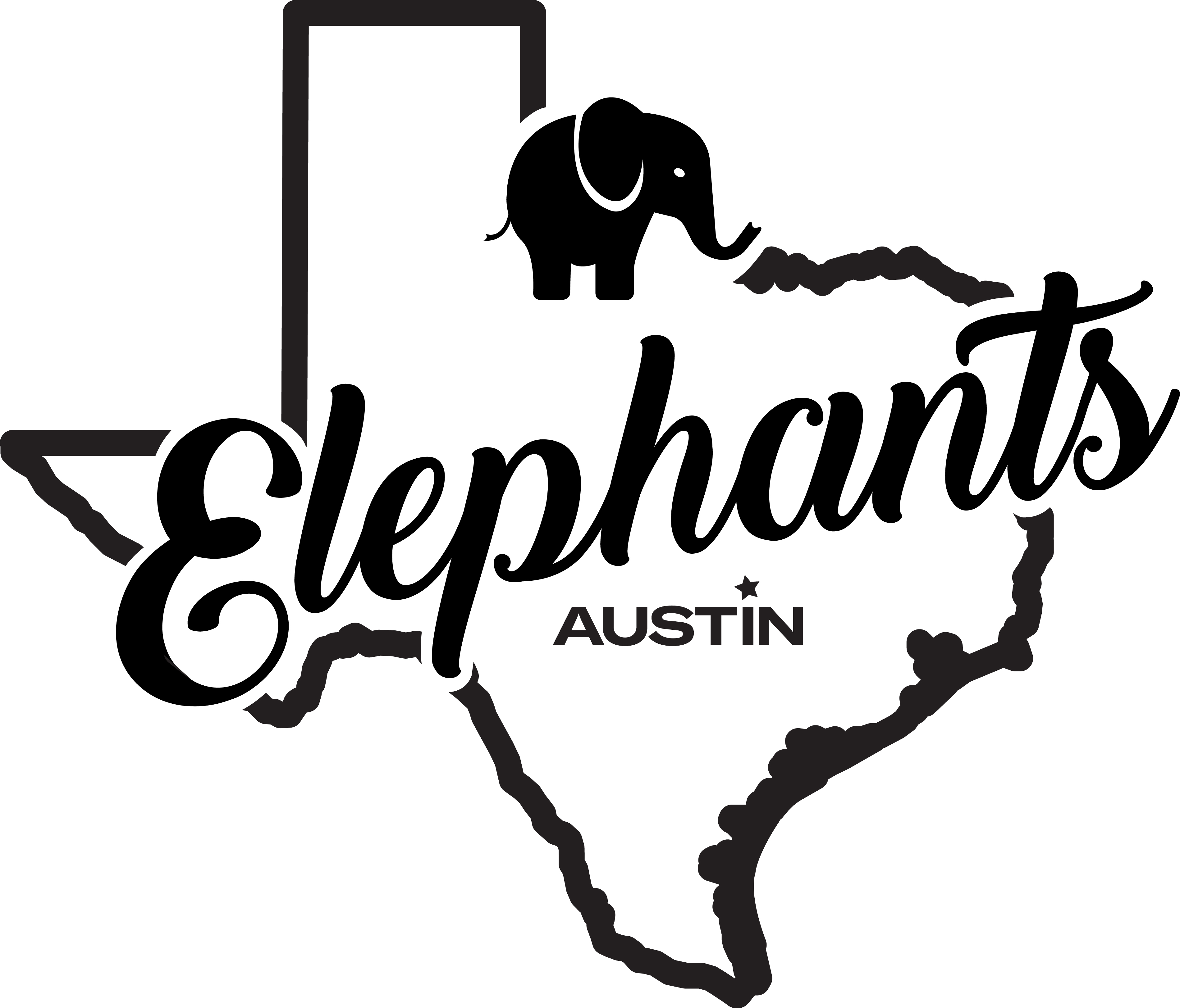Elephants Austin logo