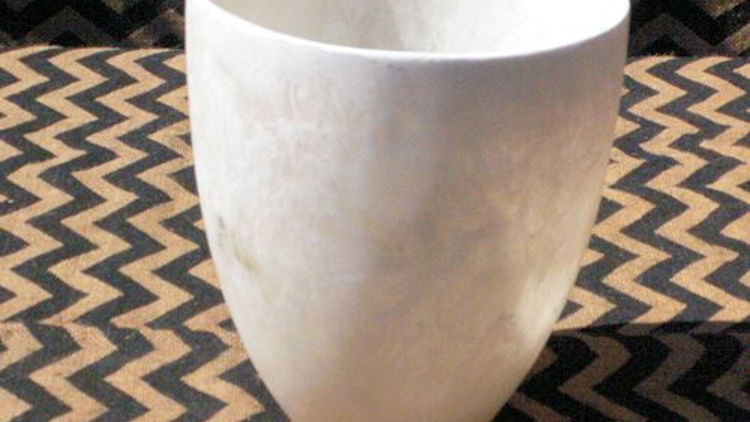 White vase