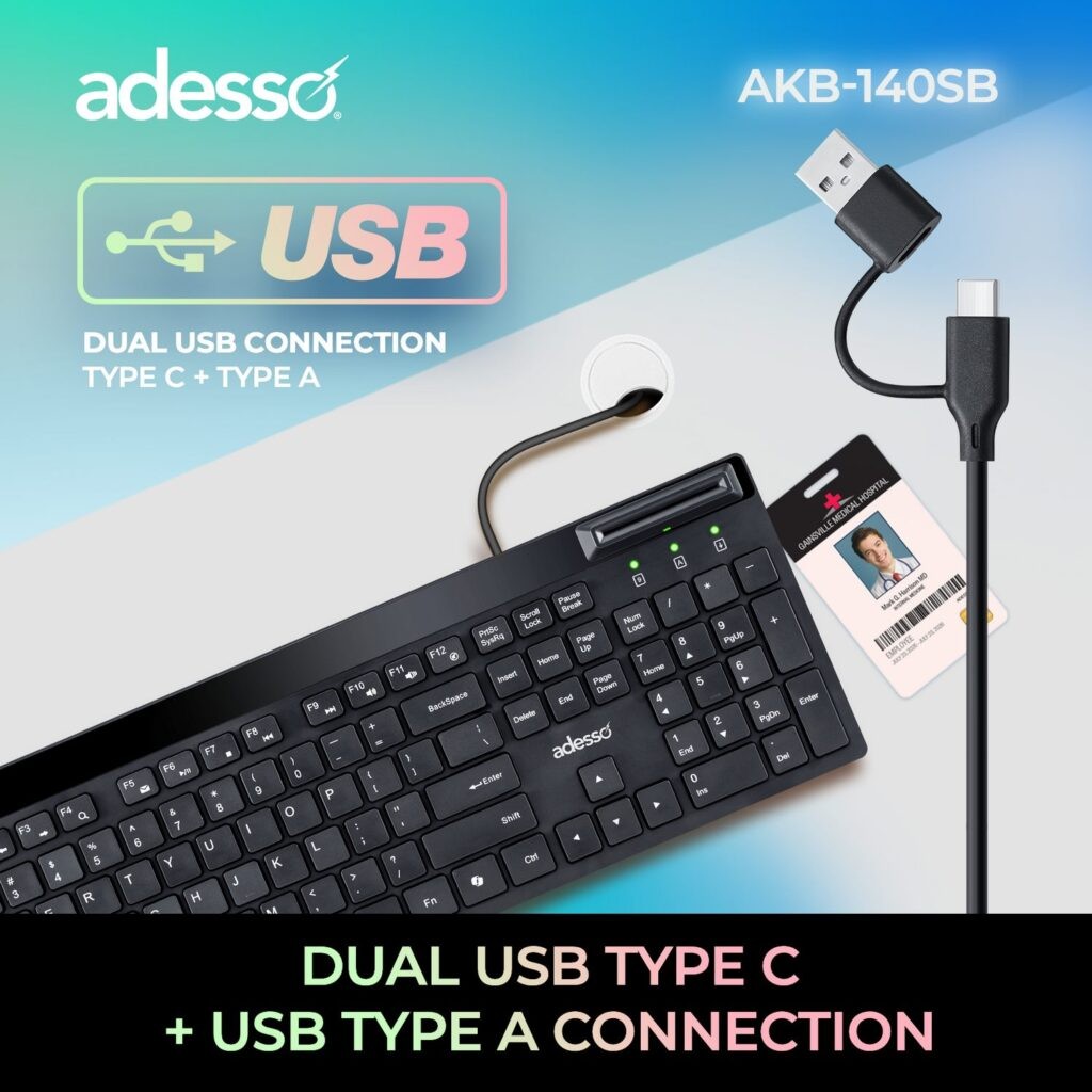 Plug and Play USB-C / USB-A Connection