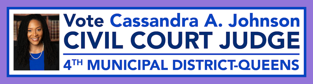 Cassandra Johnson for Judge logo