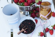 Organic Strawberry Skinny from The Rabbit Hole Organic Tea Bar