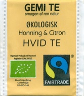 Honning & Citron Hvid Te from Gemi Te