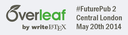 Overleaf writelatex futurepub event logo May 20th
