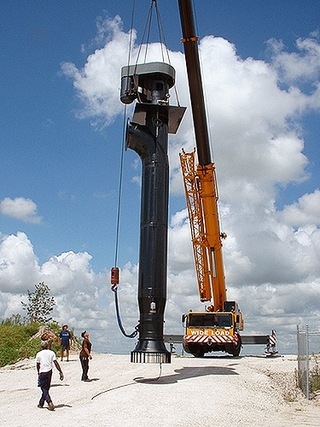 Large axial flow pump