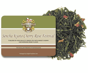 Sencha Kyoto Cherry Rose Festival Tea by English Tea Store — Steepster