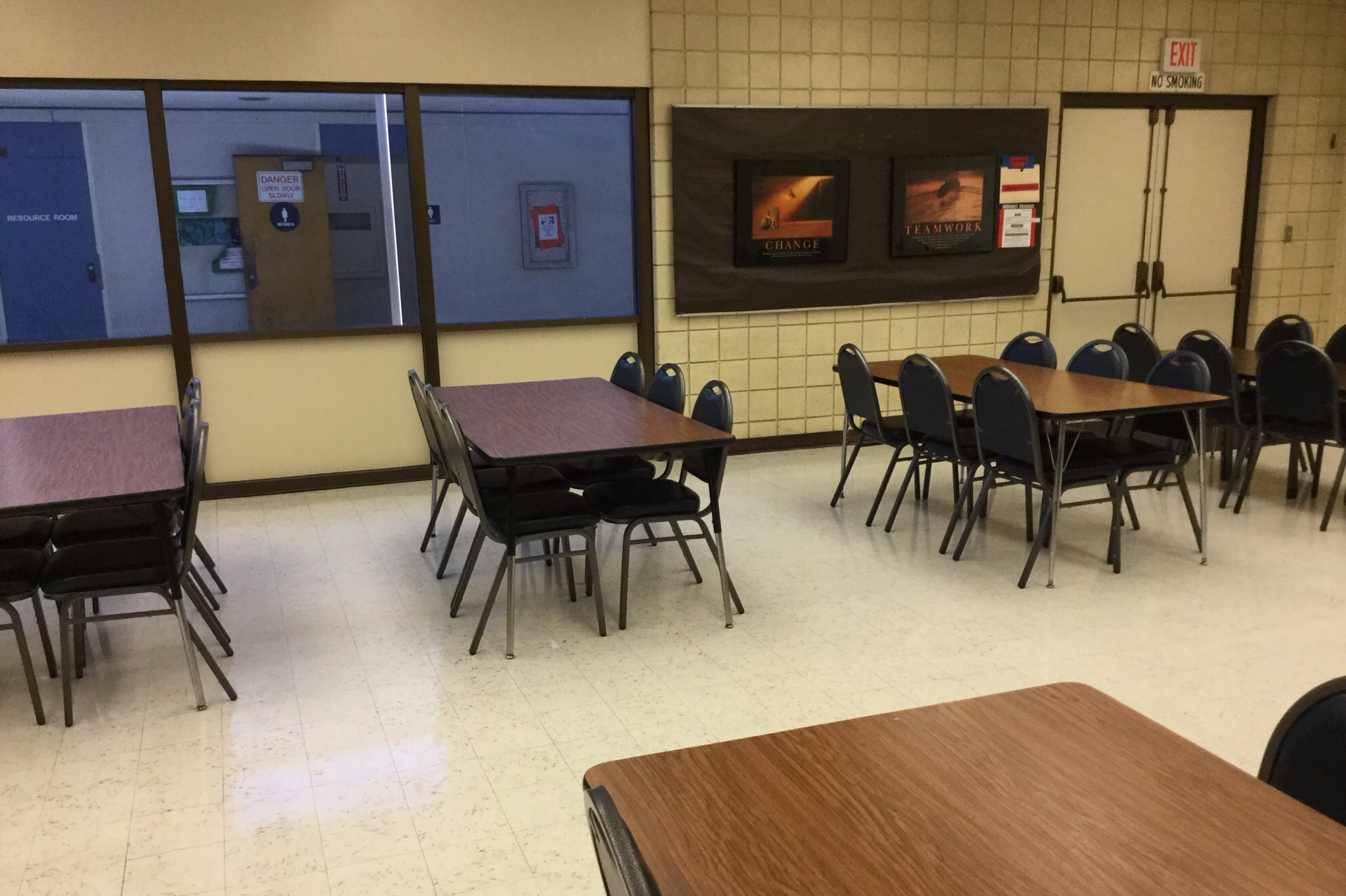 Cafeteria Dining Room