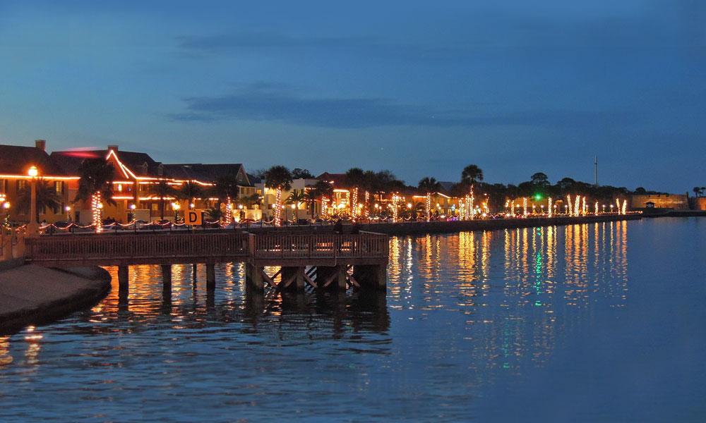Nights of Lights in St Augustine Florida United States