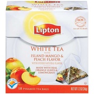 White Tea with Island Mango and Peach Flavor from Lipton