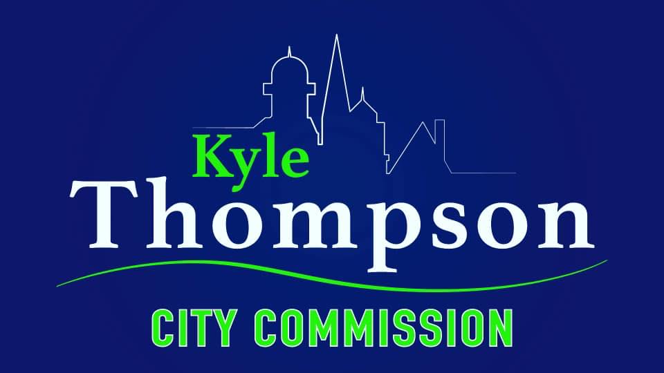 Kyle Thompson for City Commission logo