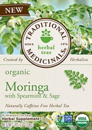 Organic Moringa with Spearmint & Sage from Traditional Medicinals