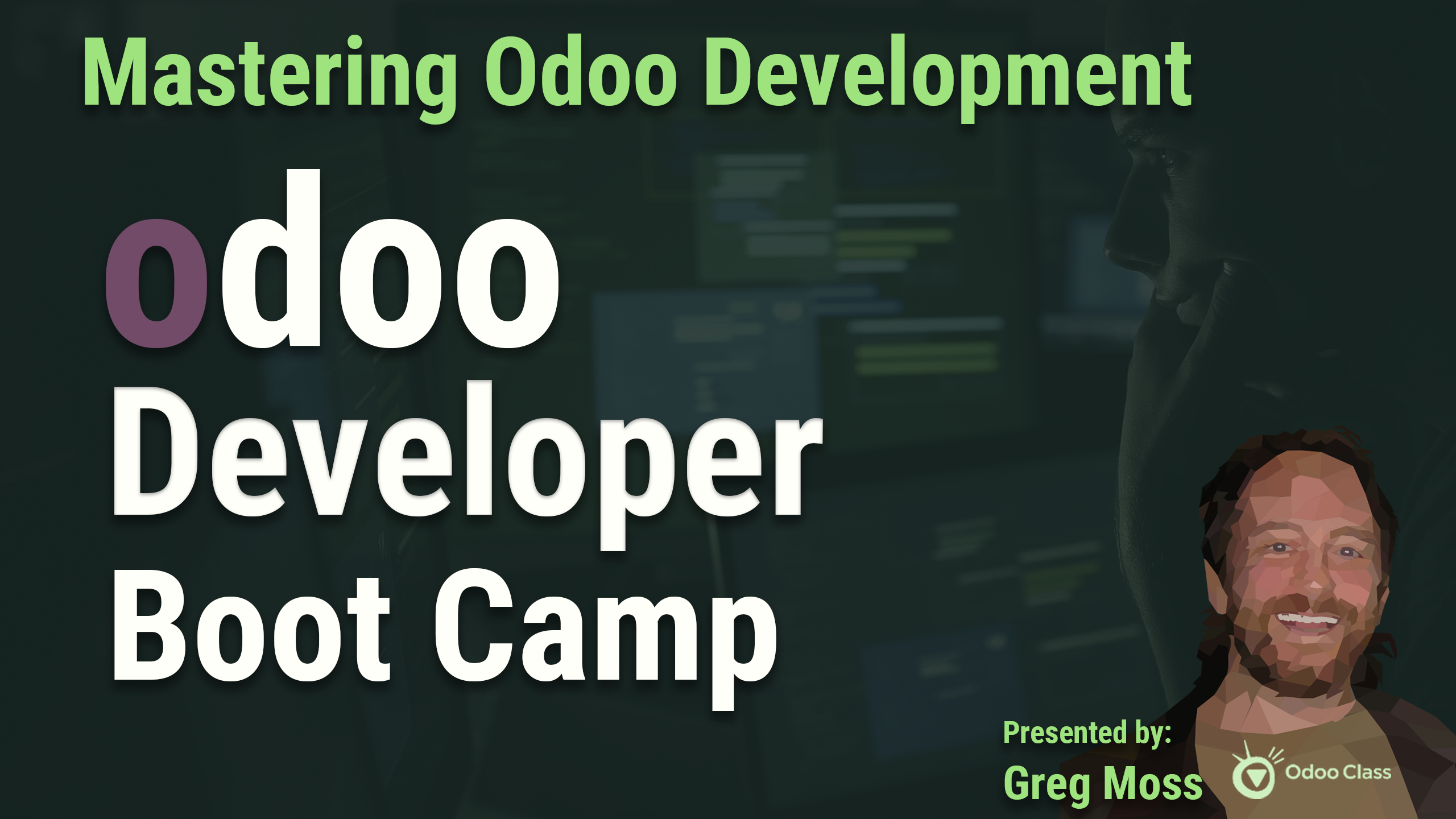 Odoo Developer Bootcamp