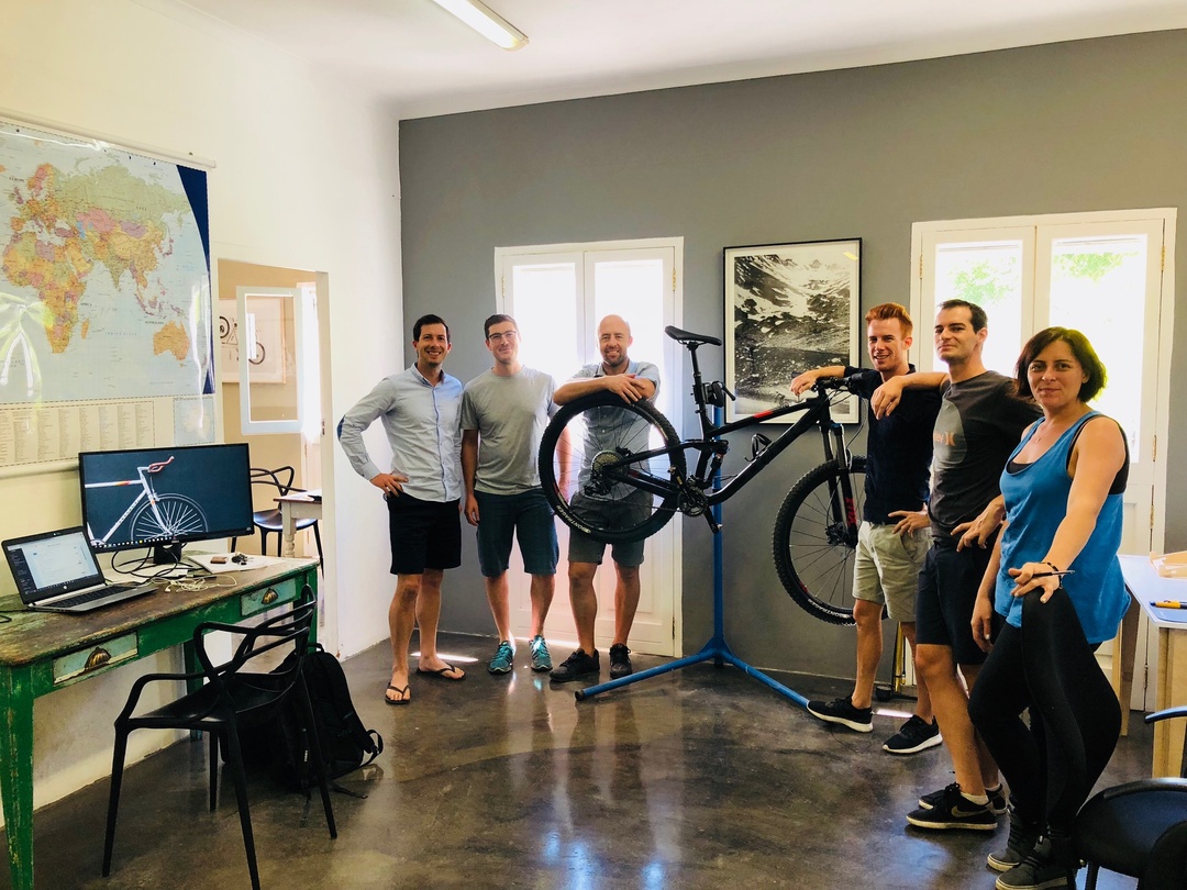 Part of the team, in our Stellenbosch office.
