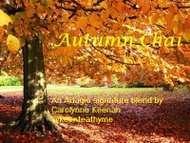Autumn Chai from Adagio Custom Blends