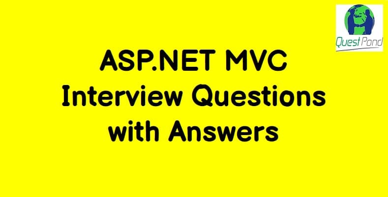 asp net mvc core interview questions and answers
