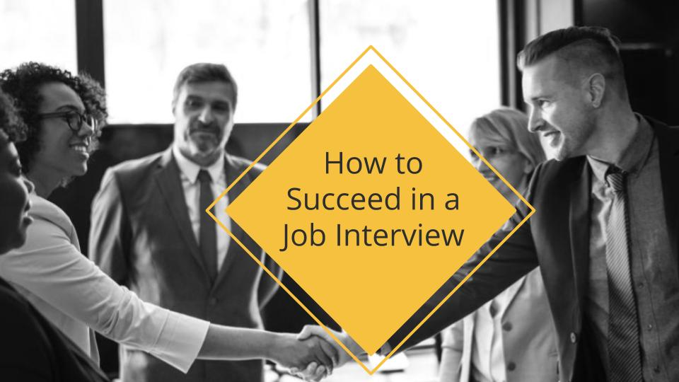 essay about succeed in a job interview