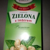 Herbata Zielona z imbirem (green tea with ginger) from Malwa