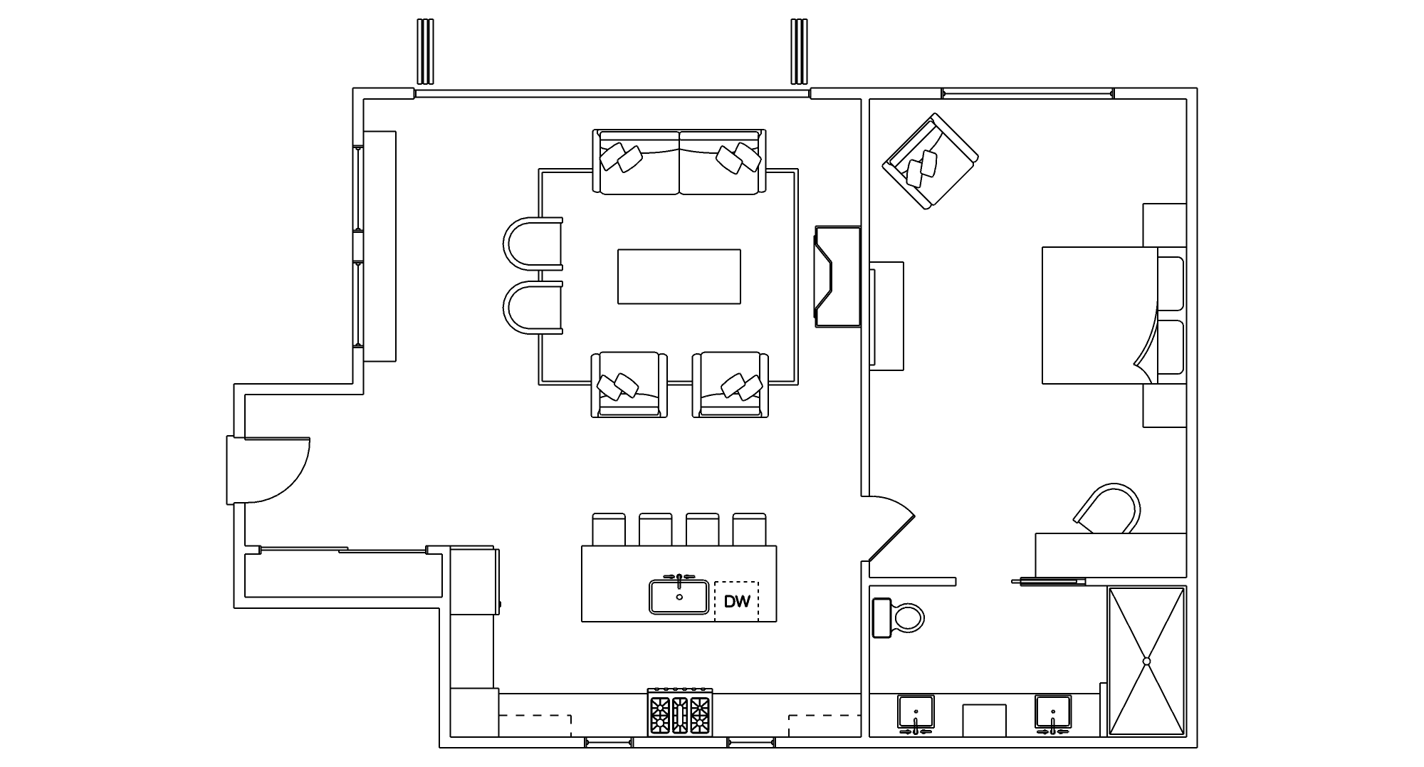 Drawing Floor Plans in SketchUp SketchUp for Interior