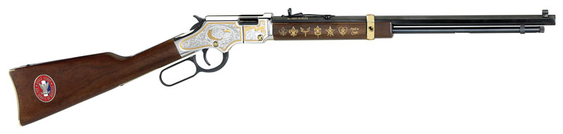 Henry H004ES Golden Boy Eagle Scout Tribute Edition 22 Short Caliber with 16 LR/21 Short Capacity, 2