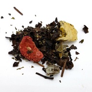Strawberry Rhubarb Salad with Mint and Hazelnut from A Quarter to Tea