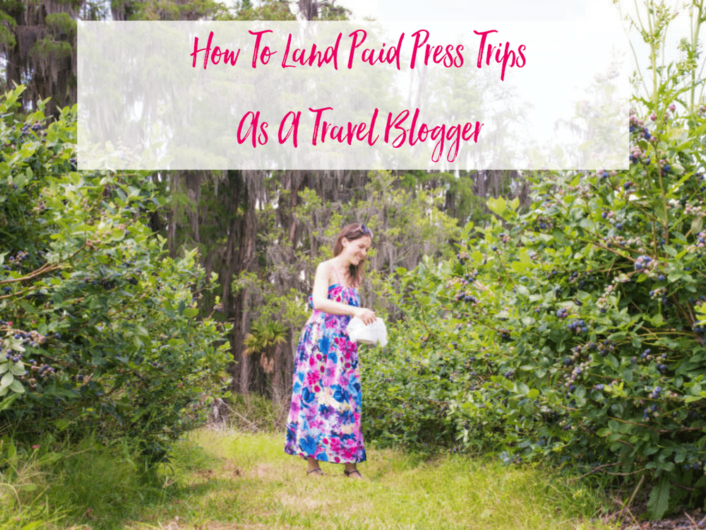 Product image for How To Land Paid Press Trips As A Travel Blogger