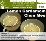 Lemon Cardamom Chun Mee from 52teas