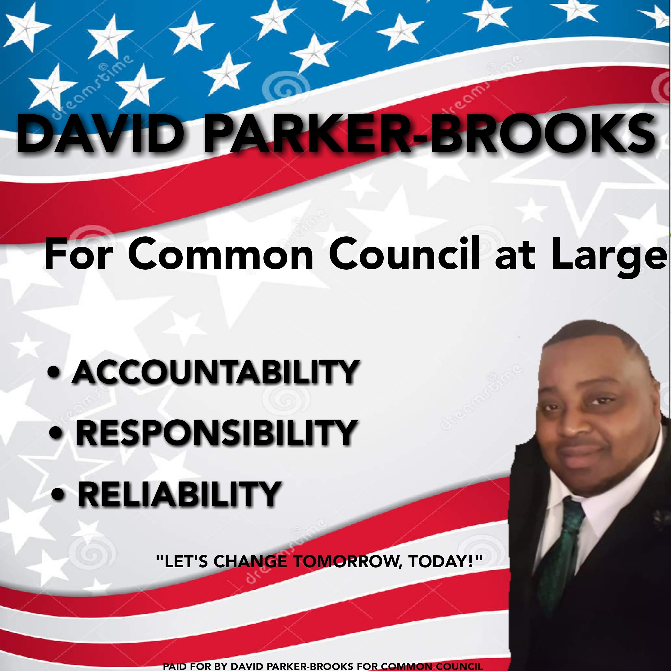 David Parker-Brooks at Large logo