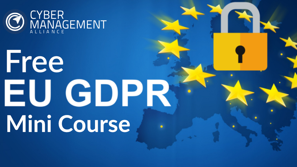 Product image for Free GDPR Mini Course