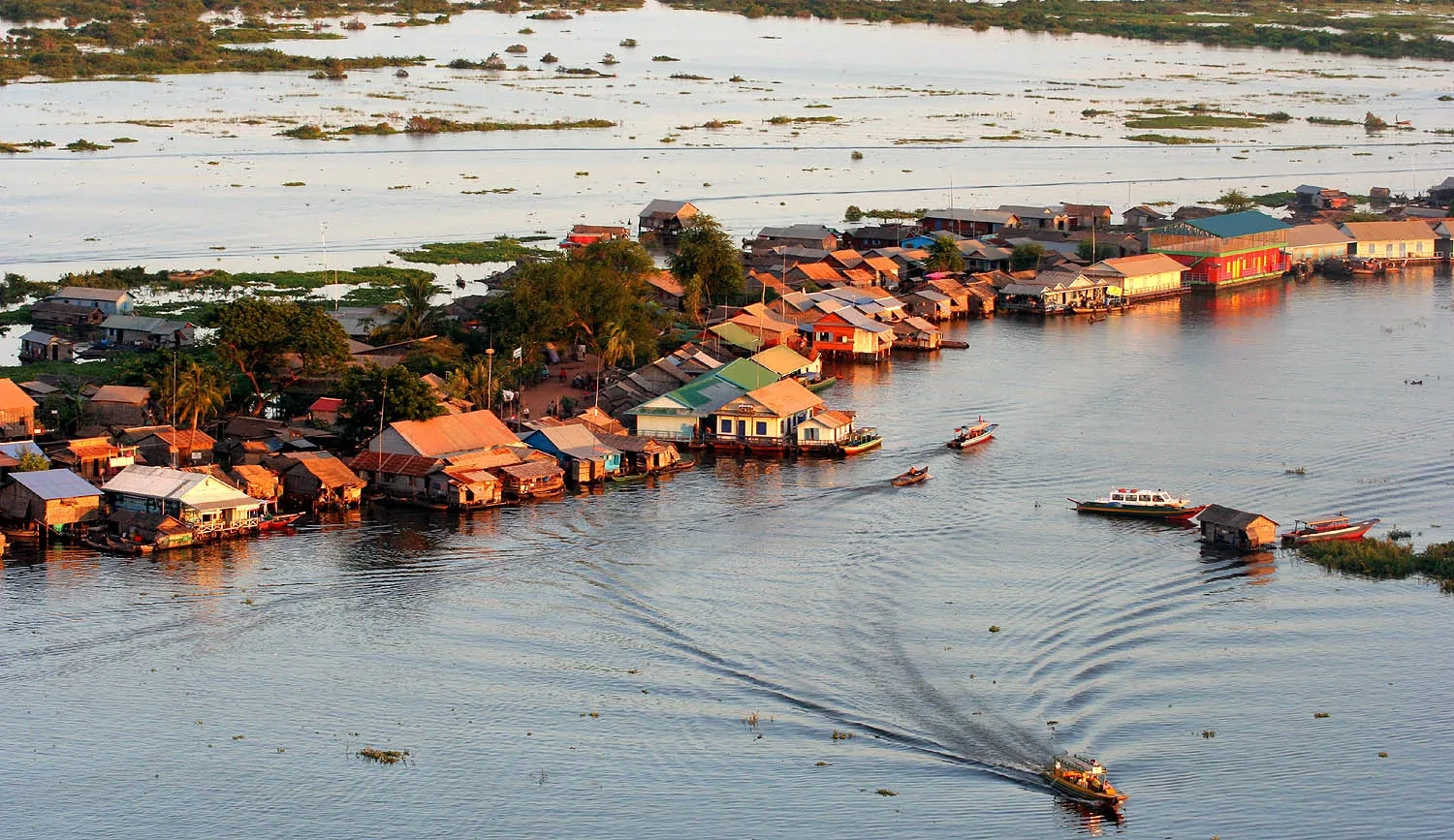 Boat Cruise on Tonle Sap Lake, Airport Transfer