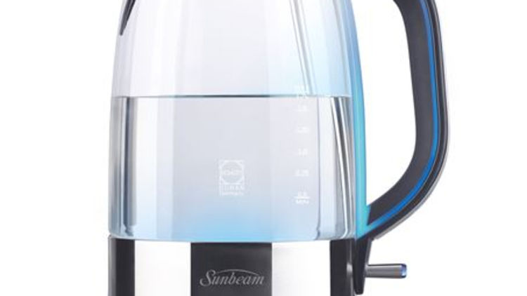 Sunbeam KE9500 Cool Blue Glass Kettle