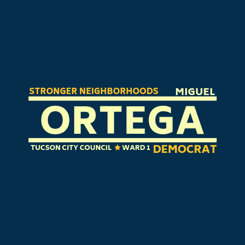 Miguel Ortega for Council logo