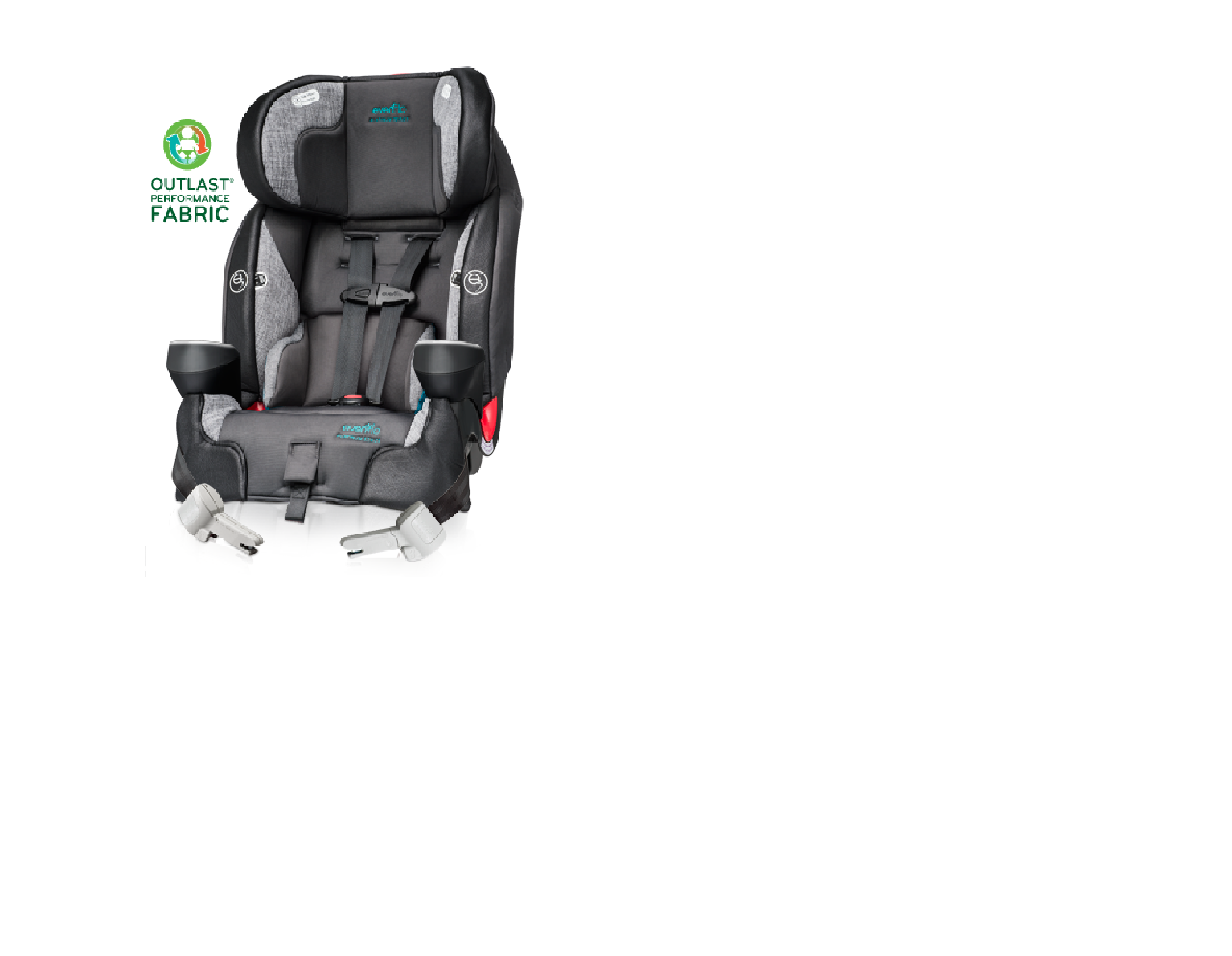 evenflo securekid platinum harnessed booster