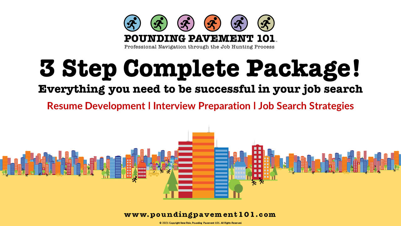 Pounding the pavement- job search