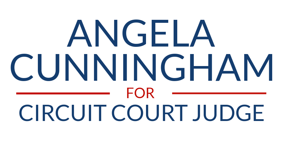 Angela Cunningham for Judge logo