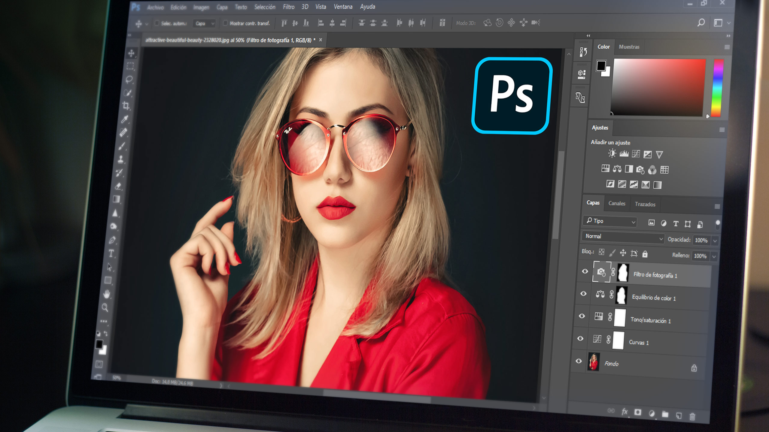 Experto en Adobe Photoshop  CC De principiante a 