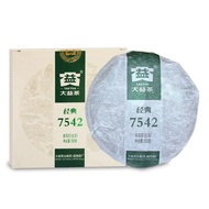 2013 DaYi "7542" Cake 150g Puerh Sheng Cha from Menghai Tea Factory (King Tea Mall, AliExpress)