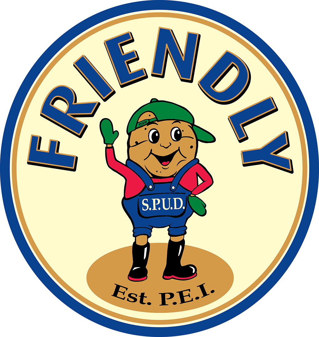 Friendly the Spud logo